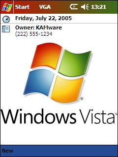 Windows Vista Theme for Pocket PC