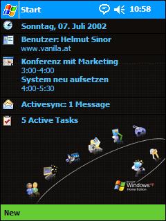 Windows XP Animated Theme for Pocket PC