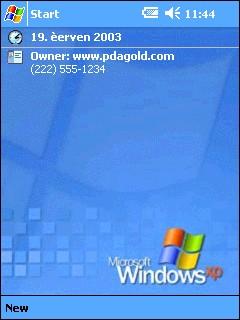 Windows XP PK Theme for Pocket PC