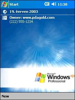 Windows XP Professional PK  Theme for Pocket PC