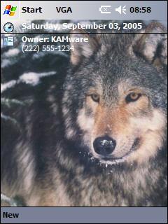 Wolfe Theme for Pocket PC
