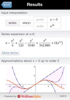 Wolfram Calculus Course Assistant for iPhone/iPad