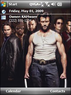 Wolverine Theme for Pocket PC