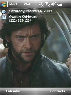 Wolverine VGA Theme for Pocket PC