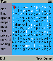 WordSearch (Palm OS)