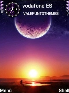 World Purple V2 QVGA Theme