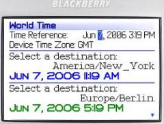 World Time (BlackBerry)