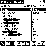 X-Rated Drinks