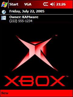 XBOX RED Theme for Pocket PC
