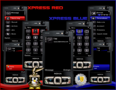 XPress Red & Blue Theme