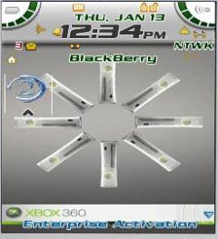 Xbox Theme for Blackberry 7100