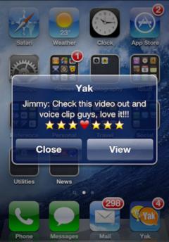 Yak Messenger for iPhone
