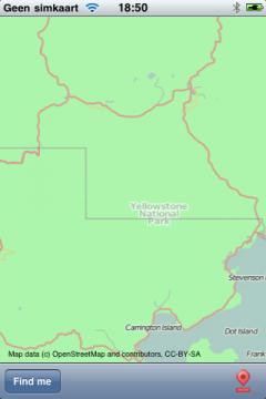 Yellowstone National Park Map