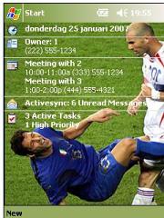Zidane and Materazzi Theme for Pocket PC