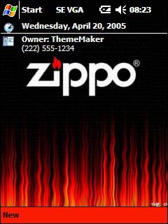 Zippo VGA Theme for Pocket PC