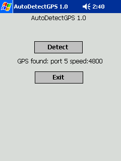 KM GPS Autodetect