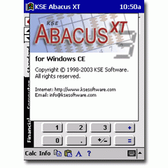 KSE Abacus XT 3.1 (Pocket PC 2002/2003) - English
