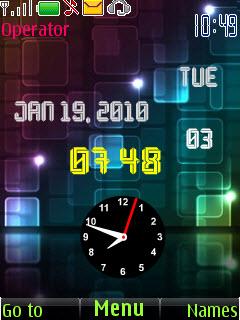 Abstract A N D Clock