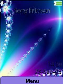 Abstract Blue Shine