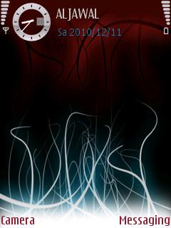 Abstract Red N White