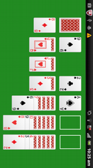 Ace solitaire card game
