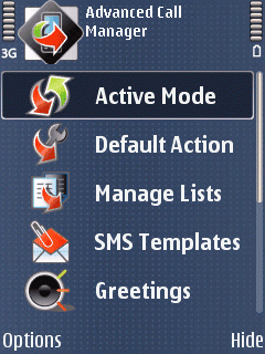 Advanced Call Manager Free for S60