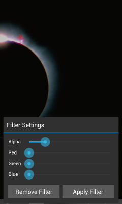 Active Screen Filter