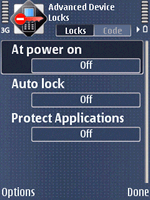 Advanced Device Locks