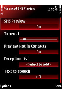 Advanced SMS Preview Free