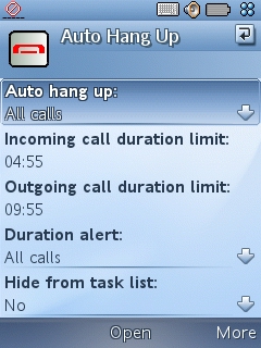 Auto Hang Up