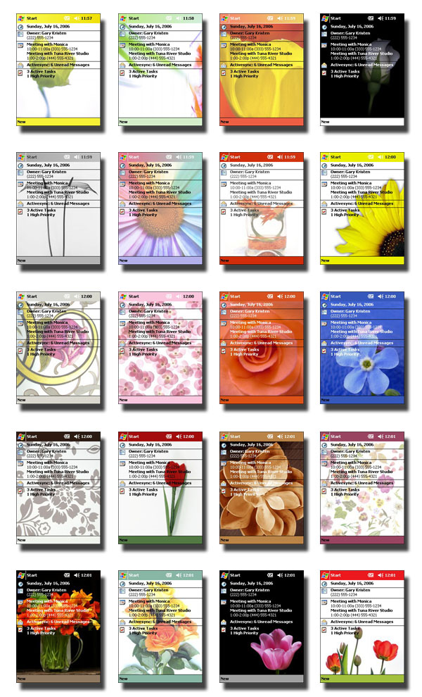 All Flower Themes