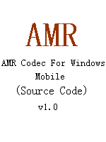 AMR Codec For Windows Mobile(Source code)