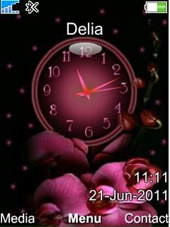 Analog Flower Clock