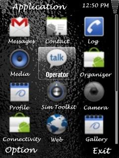 Android Style Menu