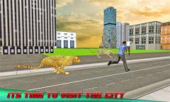 Angry Wild Cheetah: Crazy City