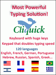 Cliquick: Fastest, most powerful keyboard yet!