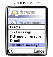 FaceStore Messaging s60