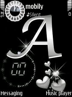 Animated A