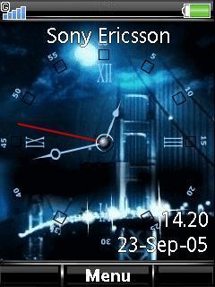 Animated Black Clock