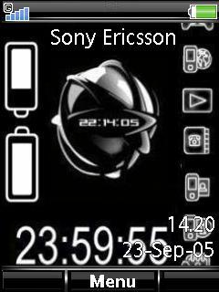 Animated Black Clock