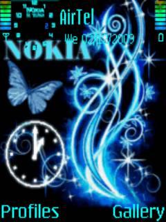 Animated Blue Nokia