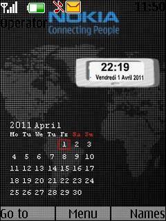 Animated Date Clock