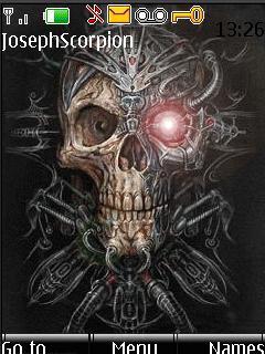 Animated Evil Skull9