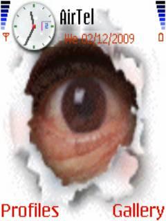 Animated Eye Theme