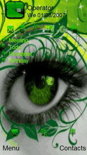 animated eye