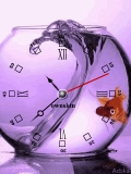Animated Fish Clock