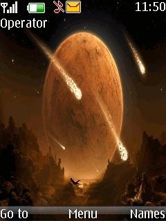 Animated Meteor