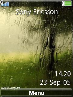 Animated Rain Window