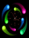 Animated SCREENSAVER CLOCK neon