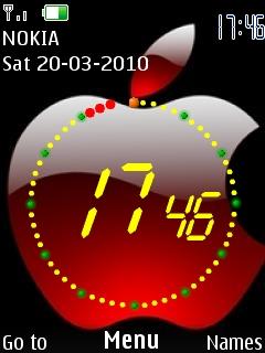 Apple Digi Clock